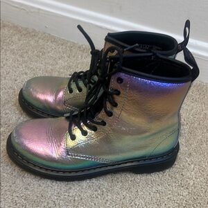 Dr. Martens Iridescent Kids Boots